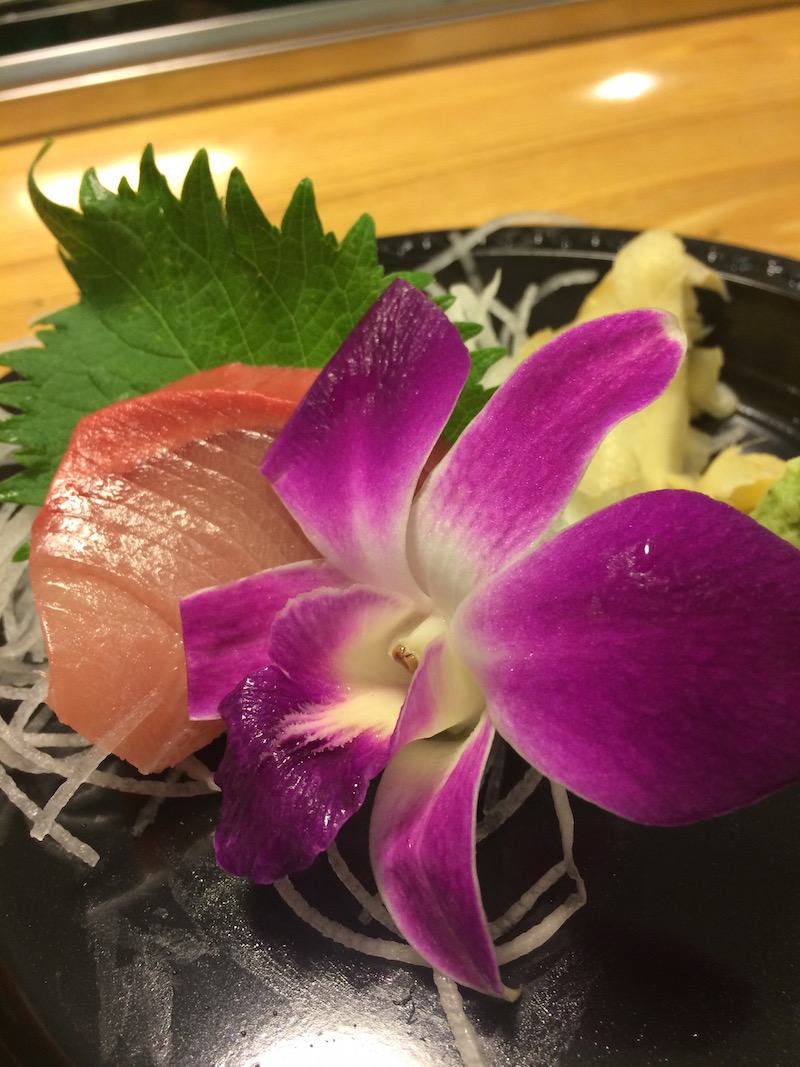 sashimi at Lobster Place