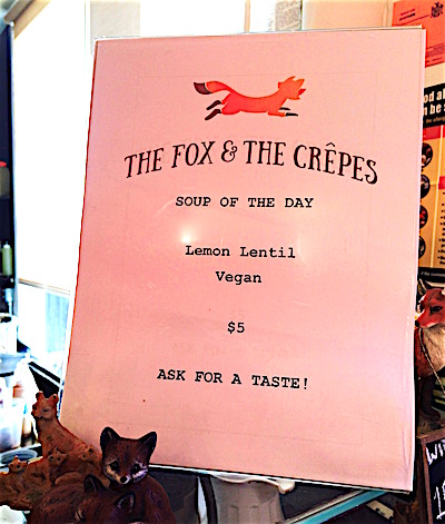 The Fox & The Crepes Vegan